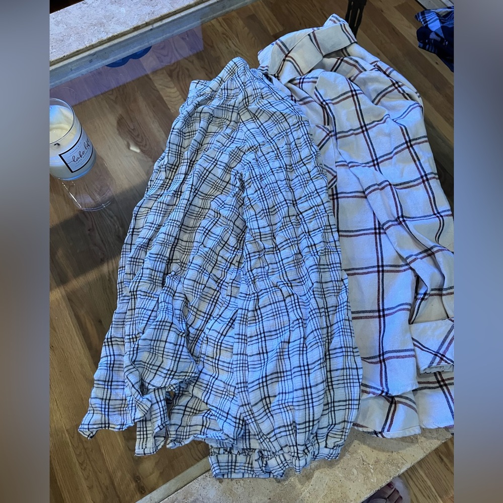 Woman’s flannel shirt bundle